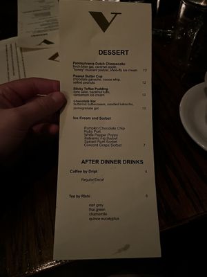   at Vedge in Philadelphia