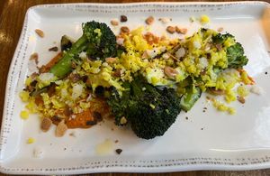 Charred Broccoli & Avocado  at Vedge in Philadelphia