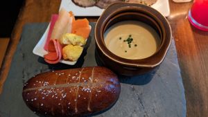 Rutabaga Fondue at Vedge in Philadelphia