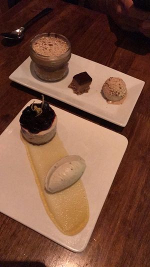 Dessert at Vedge in Philadelphia