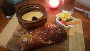 Rutabaga Fondue  at Vedge in Philadelphia