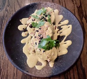 Crispy potatoes off their bar menu.  at Vedge in Philadelphia