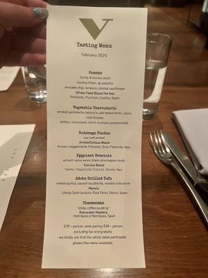 Loved everything!   at Vedge in Philadelphia