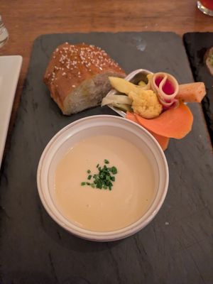 Rutabaga fondue at Vedge in Philadelphia