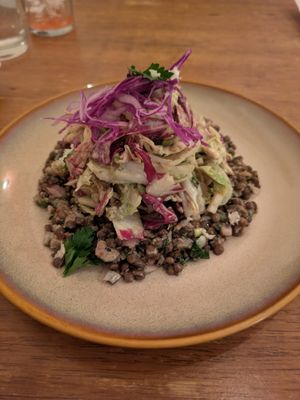 Winter salad at Vedge in Philadelphia