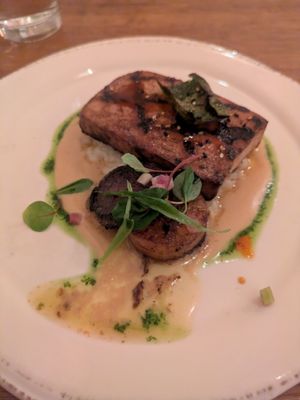 Grilled tofu at Vedge in Philadelphia