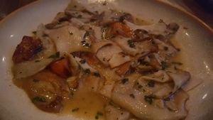 mushroom basil cherry tomatoes and basil at Vedge in Philadelphia