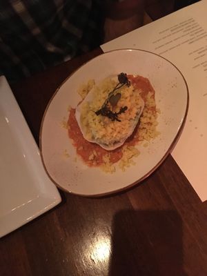 The roasted avocado  at Vedge in Philadelphia