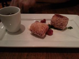 Dessert at Vedge in Philadelphia