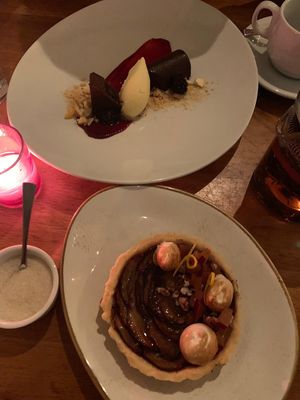 Desserts at Vedge in Philadelphia