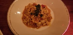 Israeli couscous at Vedge in Philadelphia