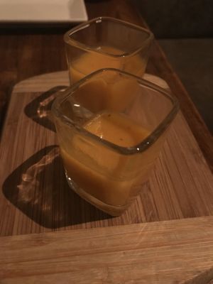 Honestly don’t remember what this was. Maybe some pumpkin soup? at Vedge in Philadelphia