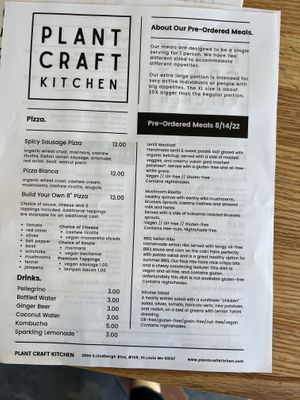   at Plant Craft Kitchen in St Louis