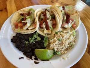 Tofu Adobo Tacos  at Plant Craft Kitchen in St Louis