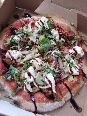 Sausage Fennel Pizza at Plant Craft Kitchen in St Louis