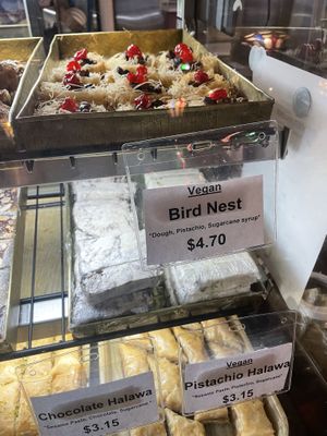   at Mamouns Falafel in New Haven