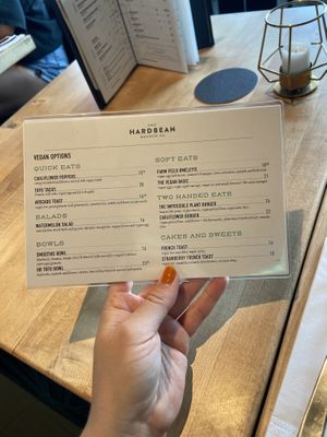 Make sure to ask for the vegan menu. Their regular menu has items that are marked as vegan but it doesn’t include all this😄 at The Hard Bean Brunch Co in Port Moody