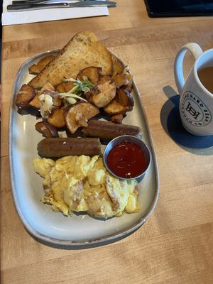 The vegan basic  at The Hard Bean Brunch Co in Port Moody