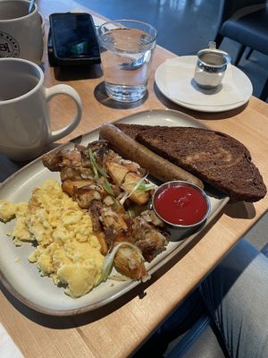  Vegan Basic  at The Hard Bean Brunch Co in Port Moody