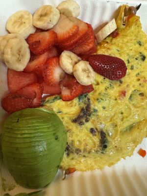 PB Farm Field Omelette  at The Hard Bean Brunch Co in Port Moody