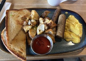 THE VEGAN BASIC  at The Hard Bean Brunch Co in Port Moody