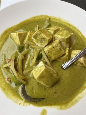 Green curry - ask to make vegan   at Swan Thai in Rancho Palos Verdes