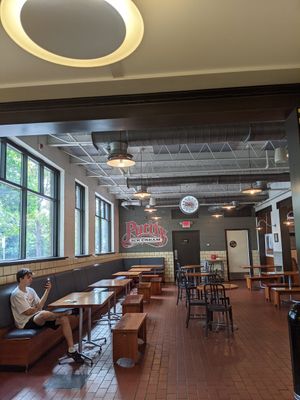 Inside at Purity Ice Cream in Ithaca