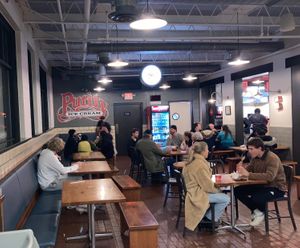 inside at Purity Ice Cream in Ithaca