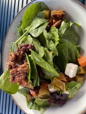 Spinach salad   at Fitz on 4th in Philadelphia