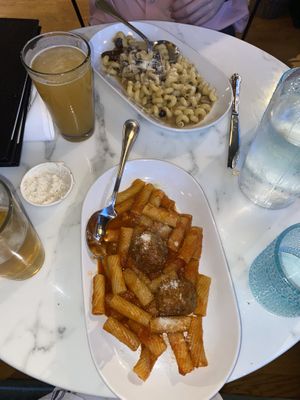 The pasta dishes were incredible  at Fitz on 4th in Philadelphia