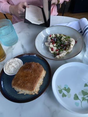 Focaccia & butter bowl! My fave   at Fitz on 4th in Philadelphia