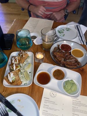 Food from first visit summer 2022  at Fitz on 4th in Philadelphia