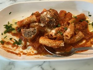 Meatballs and Rigatoni   at Fitz on 4th in Philadelphia