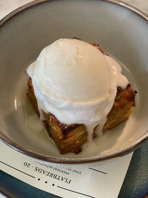 Brioche Bread Pudding  at Fitz on 4th in Philadelphia