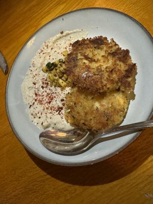 Crab patties  at Fitz on 4th in Philadelphia