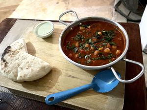   at Hamsa Falafel in Sayulita