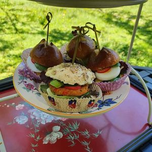 Wittebol is vegan en glutenvrij at Timboektoe Theetuin in Coevorden