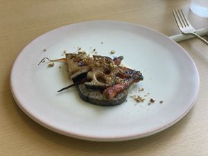 Root vegetables: Lotus roots & Carrot  at Forest Kitchen 포리스트 키친 in Seoul