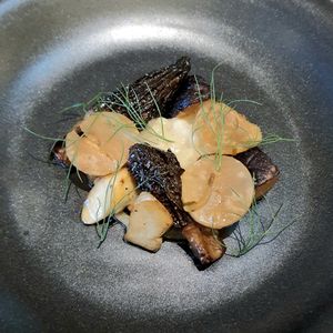 9th course: "wild mushroom" at Forest Kitchen 포리스트 키친 in Seoul