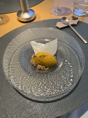 Mango sorbet  at Forest Kitchen 포리스트 키친 in Seoul