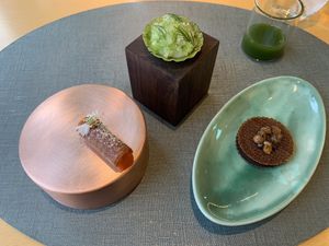 Starter were well presented and complimented each other very well  at Forest Kitchen 포리스트 키친 in Seoul