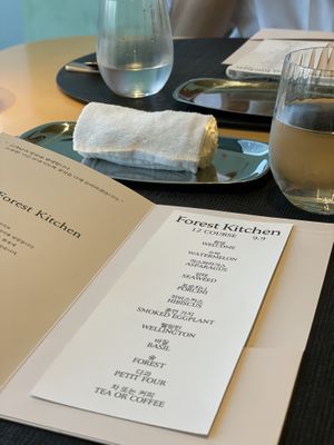 Menu  at Forest Kitchen 포리스트 키친 in Seoul