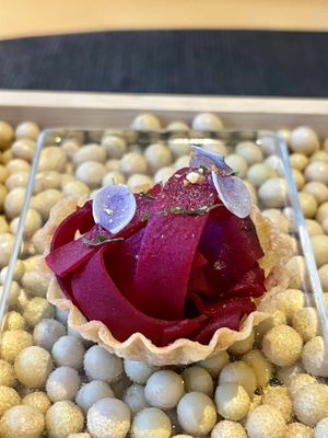 Beet tart  at Forest Kitchen 포리스트 키친 in Seoul