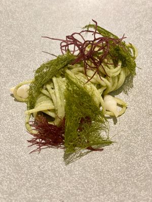 Gamtae, the sea plants  at Forest Kitchen 포리스트 키친 in Seoul