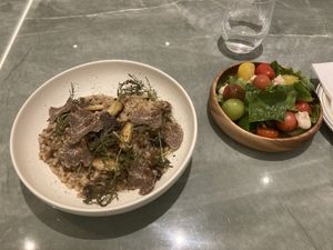 Mushroom risotto   at Forest Kitchen 포리스트 키친 in Seoul