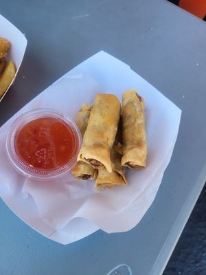 Egg rolls at Tabay's Mindful Kitchen in Kahului