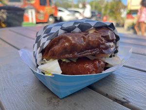 Buffalo Crispy Chik’n Sandwichh  at Tabay's Mindful Kitchen in Kahului
