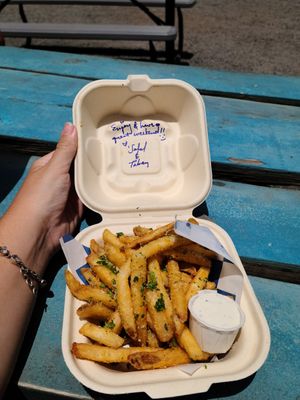 Truffle Fries at Tabay's Mindful Kitchen in Kahului