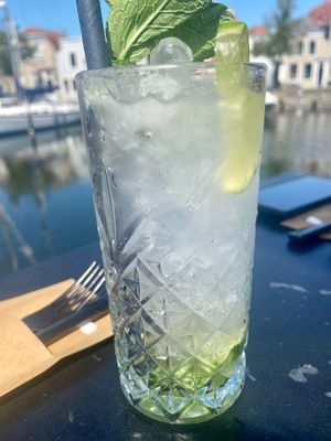 Virgin mojito at Meneer Nilsson in Goes