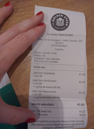  at The Golden Stack in Cordoba